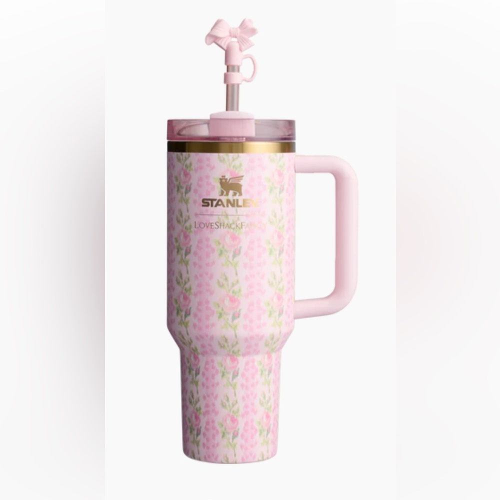 Stanley x Love Shack Fancy 40oz Tumbler in BLOOMING HEIRLOOM